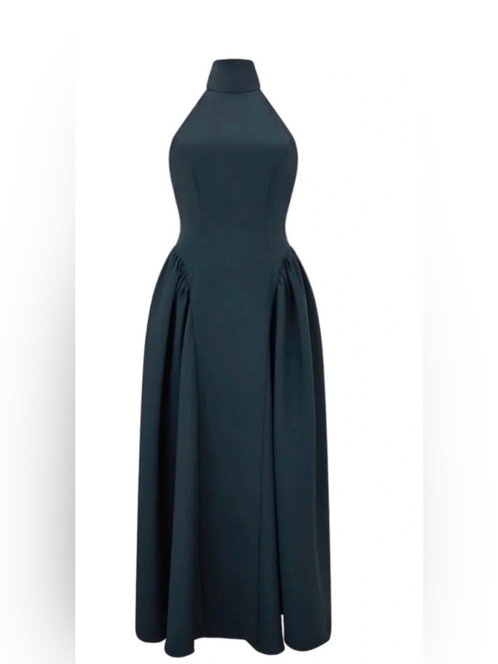 Odd Muse The Ultimate Muse High Neck Gathered Detail Midi Dress